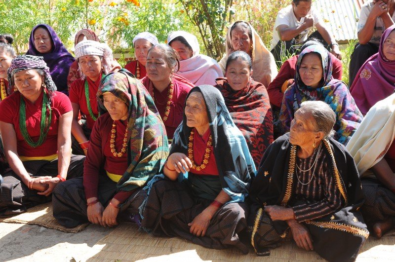 Nepal mit Kindern - Neuigkeiten vom Milijuli Frauenprojekt - Mitglieder der Milijuli Frauengruppe