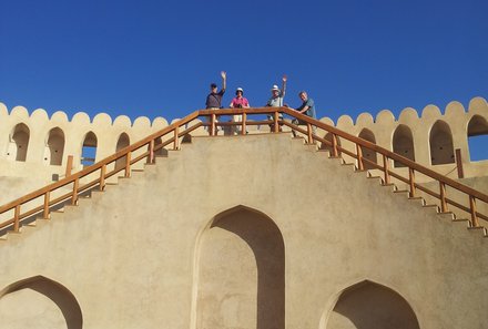 Oman mit Kindern - Oman for family - Nizwa Festung Jabrin