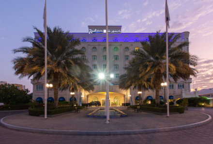 Oman mit Kindern - Oman Familienreise - Radisson Blu Hotel 