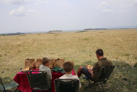 Kenia Familienreise - Kenia for family individuell - Masai Mara & Strand - Masai Mara - Picknick