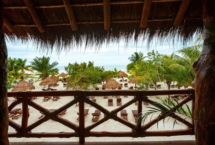 Mexiko for family individuell - Hotel Villas HM Paraiso del Mar - Strandblick