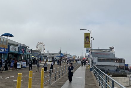USA Südwesten mit Kindern - USA for family individuell - Kalifornien, Nationalparks & Las Vegas - Spaziergang Santa Monica Pier
