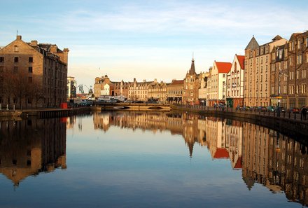 Schottland Familienreise - Schottland mit Kindern - Edinburgh Leith Shore