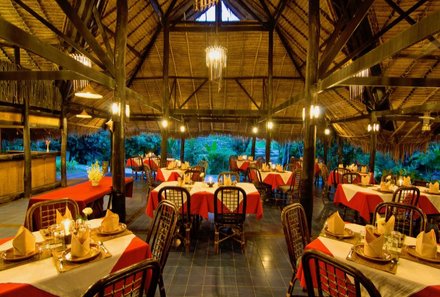 Familienreise Thailand - Thailand Teens on Tour - Hmong Lodge Restaurant