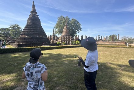 Thailand Familienreisen - Thailand Family & Teens - Historical Park mit Kindern und Guide