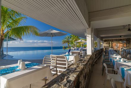 Südafrika Familienreise Verlängerung Mauritius - Anelia Resort - Restaurant