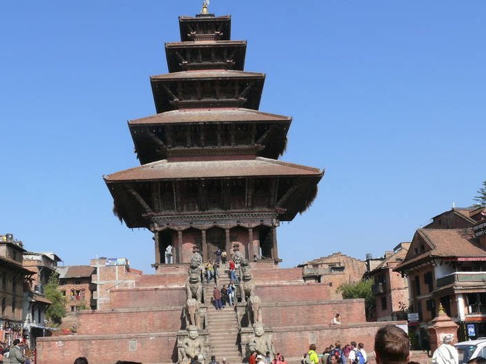 Familienreisen_Nepal_Tempel in Bhaktapur