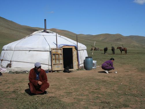 Mongolei Familienreise - Mongolei for family - Jurte