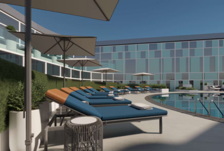 Jordanien for family individuell - Radisson Blu Hotel Amman Galleria Mall - Liegen und Pool