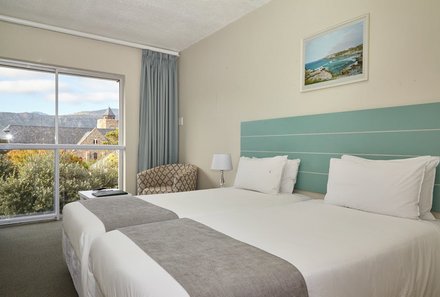 Südafrika mit Kindern - Garden Route for family - Hermanus - Windsor Hotel Apartments - Zimmer