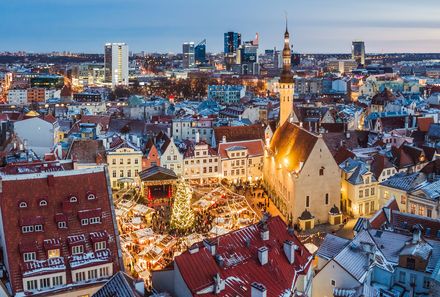 Familienreise Estland - Estland for family - Talinn - Weihnachtsmarkt