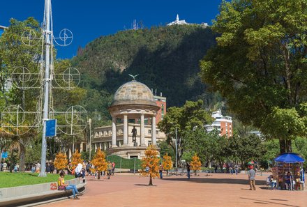 Kolumbien Familienreise - Kolumbien Family & Teens - Bogota -Parque de los Periodistas