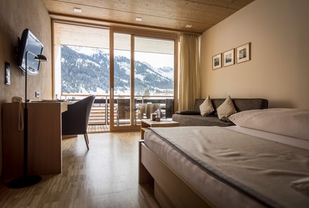 For Family Reisen - Bio-Familienhotel - Chesa Valisa Naturhotel Zimmer