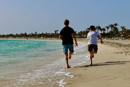 Tunesien Familienurlaub - Tunesien for family - Strand von Djerba