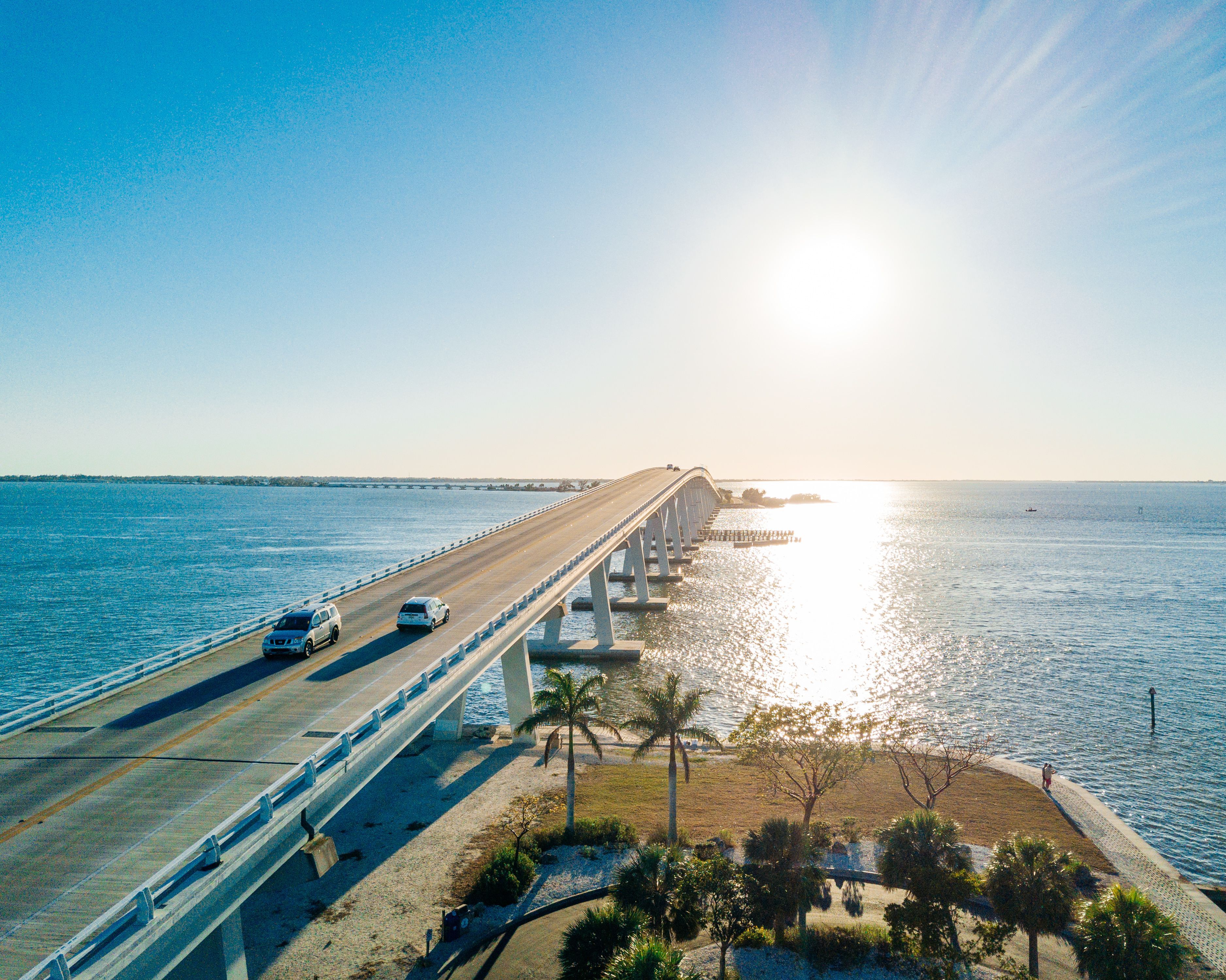 Florida mit Kindern - Brücke nach Key West