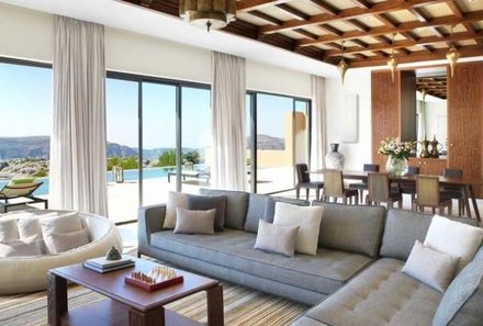 Oman for family individuell deluxe - Anantara Al Jabal Al Akhdar Resort - Ausstattung