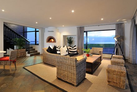 Namibia mit Kindern - Namibia for family individuell - Walvis Bay - Oyster Box Guesthouse - Lobby