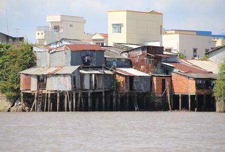 Vietnam & Kambodscha Familienreisen - Schwimmendes Dorf