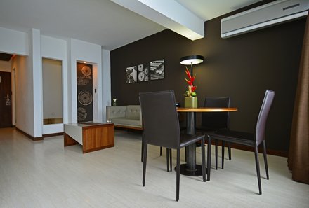 Familienreise Costa Rica - Costa Rica zum Bestpreis - Auténtico Hotel - Junior Suite Einrichtung