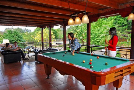 Familienreise Costa Rica - Costa Rica for family - El Rodeo Hotel San José - Billiard