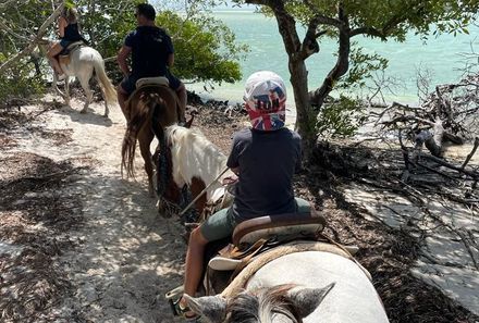 Mexiko Familienreise - Mexiko for young family individuell - Insel Holbox - Reiten