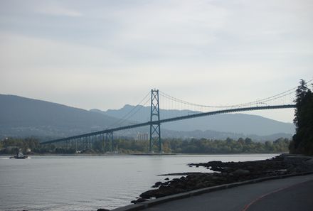Vancouver Island - Familienreise- Vancouver - Brücke