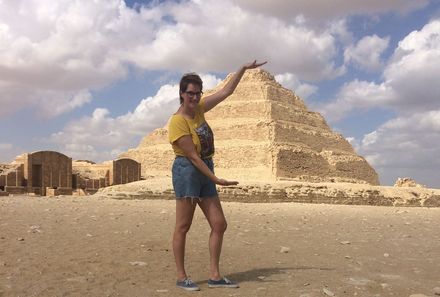 Familienreise Ägypten - Ägypten for family - Pyramide von Sakkara