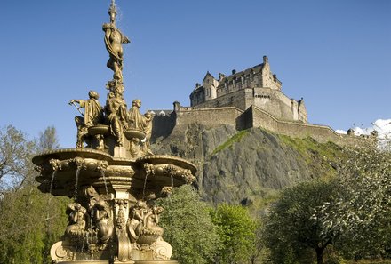 Schottland Familienreise - Schottland mit Kindern - Edinburgh Castle
