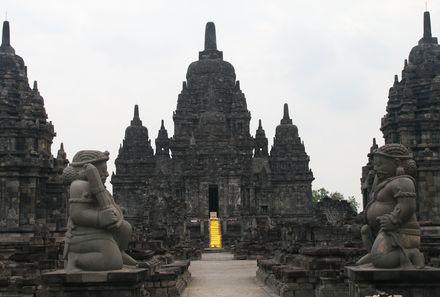 Java Familienurlaub - Prambanan Tempel