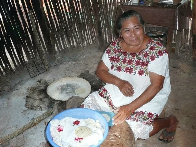 Mexiko mit Kindern - Tortillazubereitung