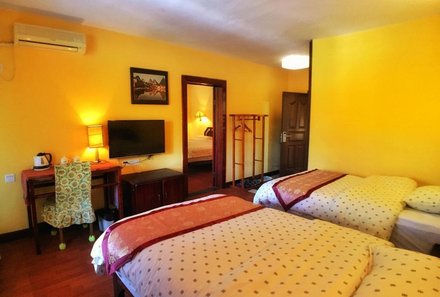 Familienurlaub China - China for family - Yangshuo - Snow Lion Riverside Resort - Zimmer