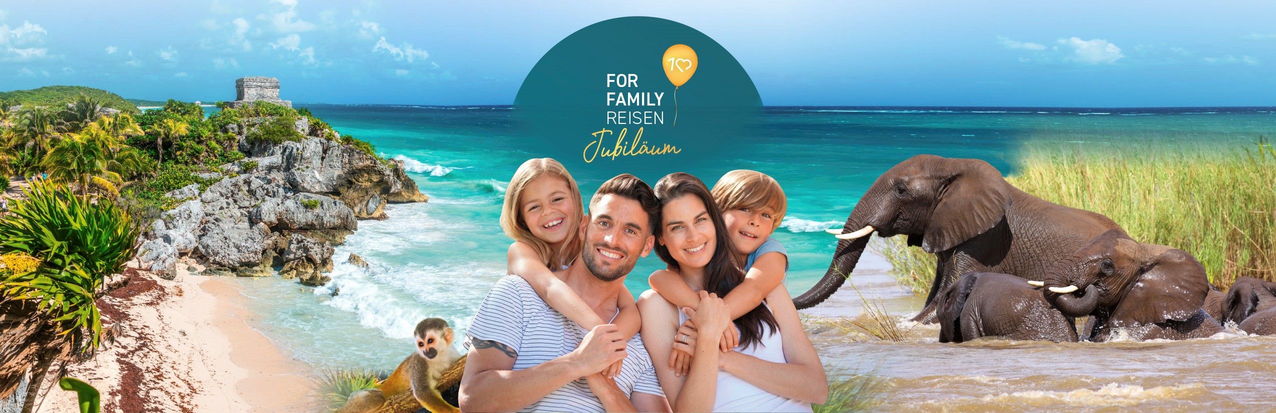 Familienreisen - For Family Reisen - 10 jähriges Jubiläum