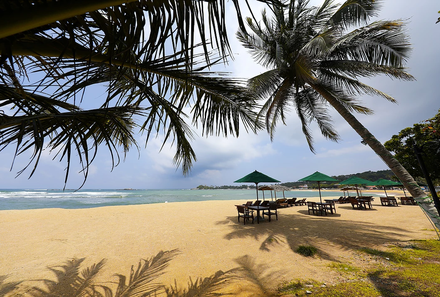 Sri Lanka Sommerurlaub mit Kindern - Unawatuna - Joes Resort - Strand