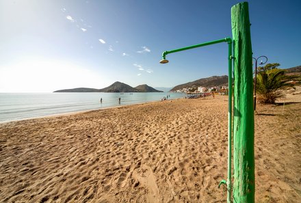 Griechenland Familienreise - Griechenland for family - Strand von Tolo