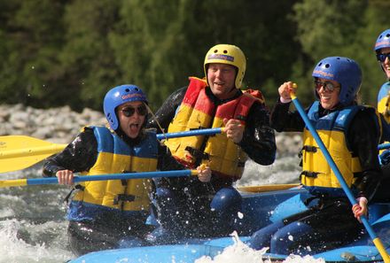 Norwegen mit Kindern  - Norwegen for family - Rafting