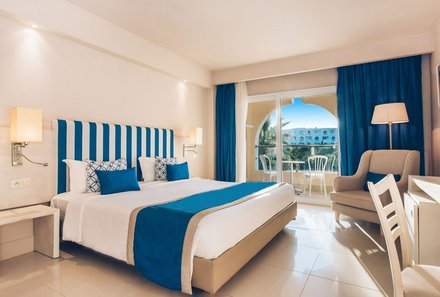 Tunesien Familienreise - Tunesien for family - Iberostar Selection Diar El Andalous - Bett