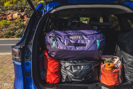 Südafrika Blog Artikel - Kofferraum voll mit Gepäck für die Garden Route – Südafrika mit Kindern