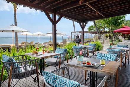 Java-Bali Family & Teens - Bali Familienurlaub - Griya Santrian - Restaurant