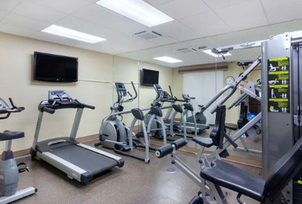 Ostkanada for family - Ostkanada Familienreise mit Kindern - Best Western Plus Muskoka Inn - Fitnessstudio