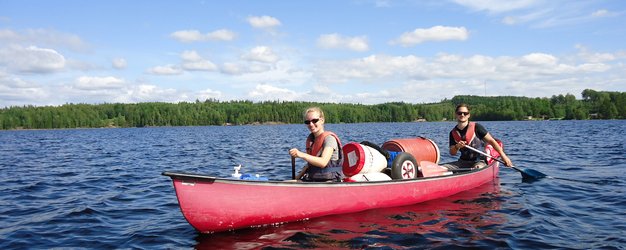 Schweden mit Jugendlichen im Kanu - Schweden Family & Teens im Kanu