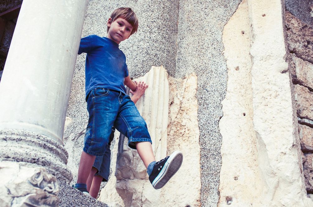 Familienreise Türkei - Türkei for family - Kind erlebt Abenteuer in Sagalassos 