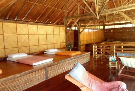 Thailand Familienreise mit Kindern - Thailand for family individuell - The Cliff & River Jungle Resort - Massagebereich
