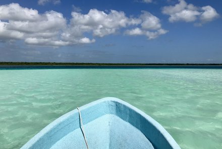 Mexiko Familienreise - Mexiko Family & Teens- Bacalar im Boot