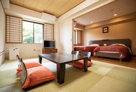 Japan for family - Hakone Tenseien - Zimmer