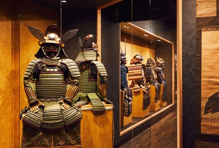 Japan for family - Samurai Ninja Museum - Ausstellungsstücke