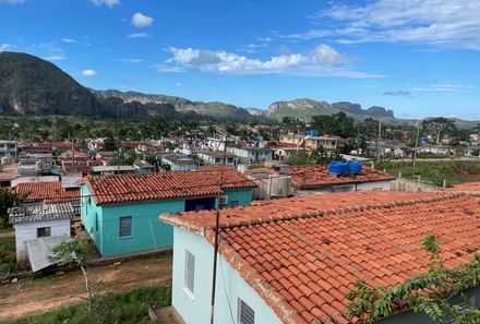 Familienreise Kuba - Kuba for family - Casa Vinales  - Ausblick