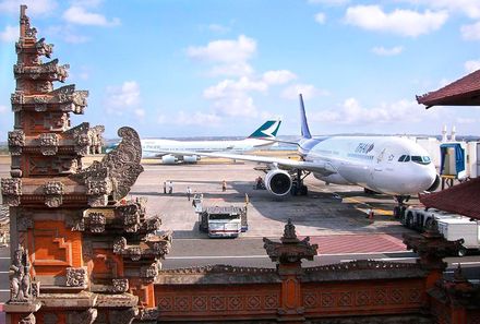 Bali mit Kindern - Bali for family - Flughafen