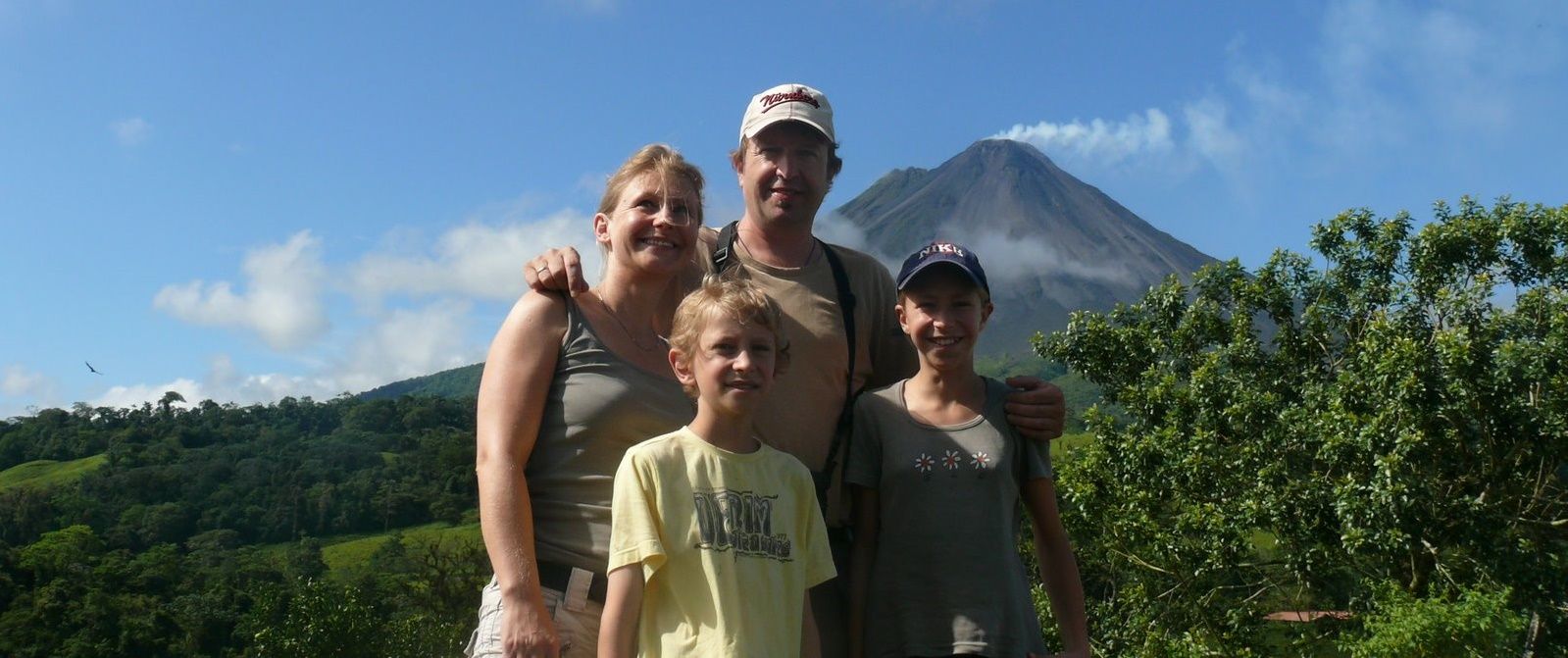 Zehn Jahre For Family Reisen - Spezialreiseveranstalter für Familienreisen - Familie Stoll in Costa Rica, 2008