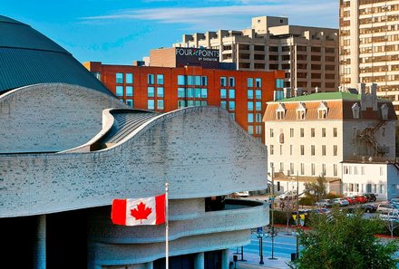 Ostkanada for family - Ostkanada Familienreise mit Kindern - Four Points by Sheraton Hotel & Conference Centre Gatineau-Ottawa - Hotel