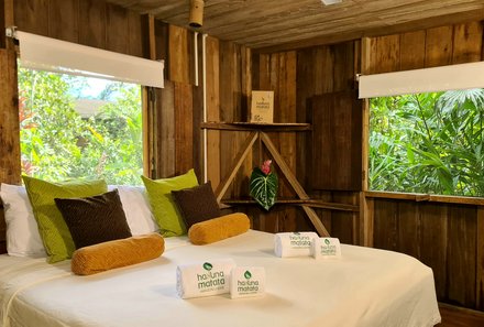 Familienreise Galapagos und Ecuador - Galapagos Family & Teens - Hakuna Matata Amazon Lodge - Zimmer